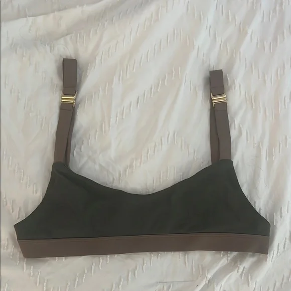 Black and Brown Women's Bralette/Bikini - Picture 1 of 7